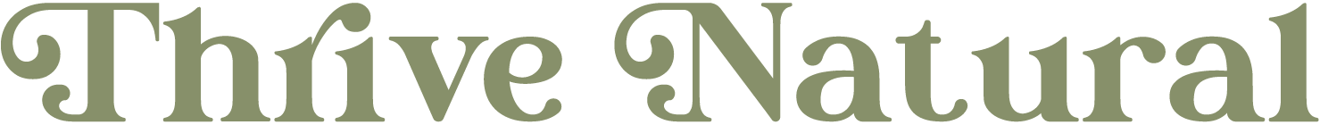 Thrive Natural Logo | Organic Remedies